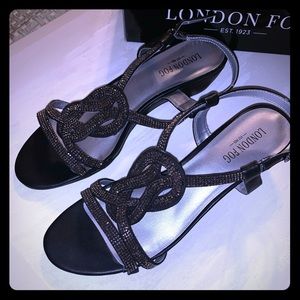 London Fog wedge dress shoes